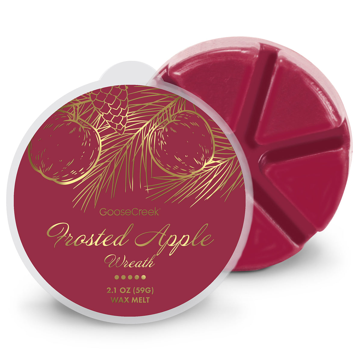 Frosted Apple Wreath Wax Melt