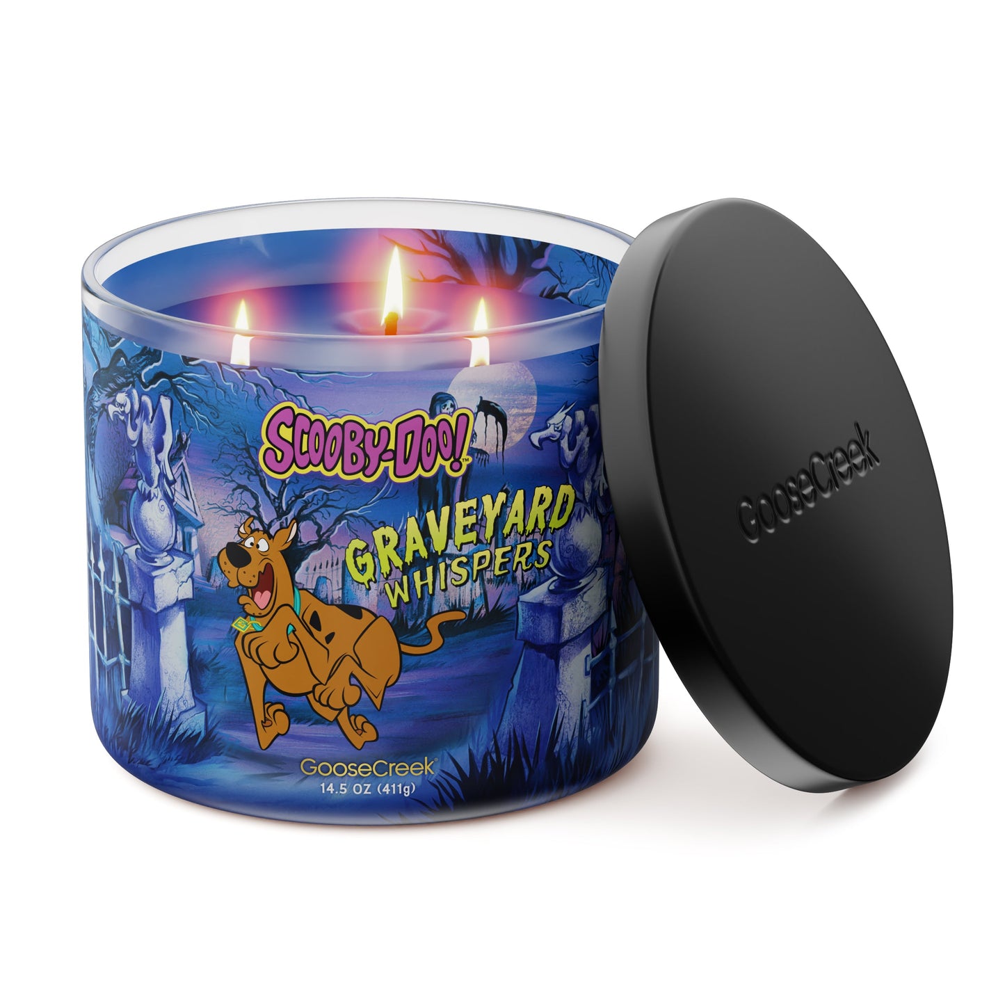 Graveyard Whispers 3-Wick Scooby-Doo Candle