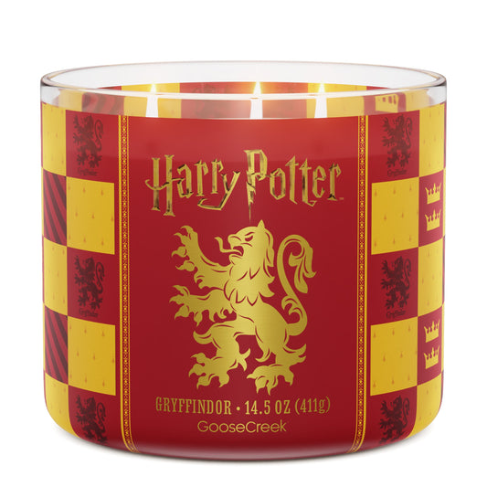 Gryffindor 3-Wick Harry Potter Candle