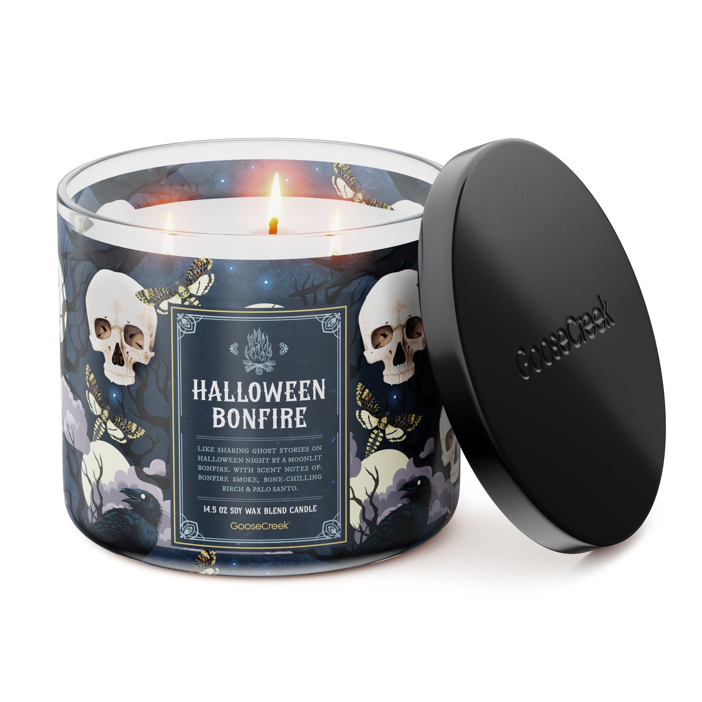 Halloween Bonfire 3-Wick Candle