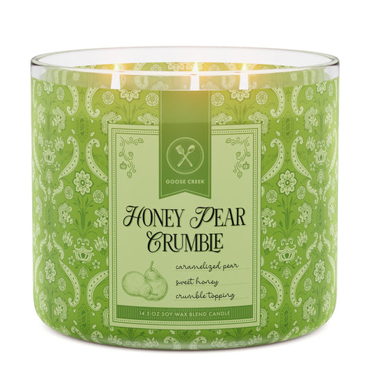 Honey Pear Crumble 3-Wick Candle