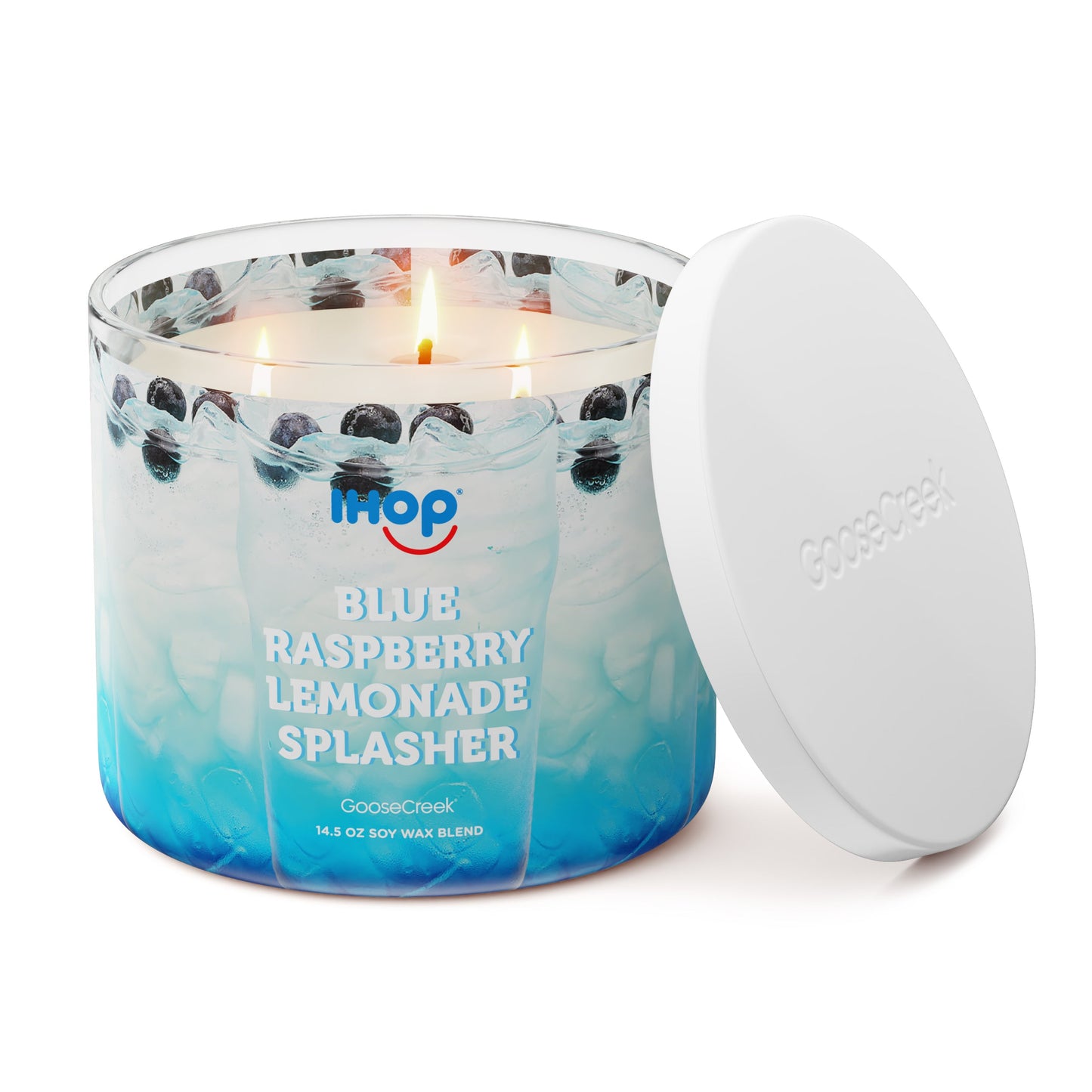 IHOP - Blue Raspberry Lemonade Splasher 3-Wick Candle