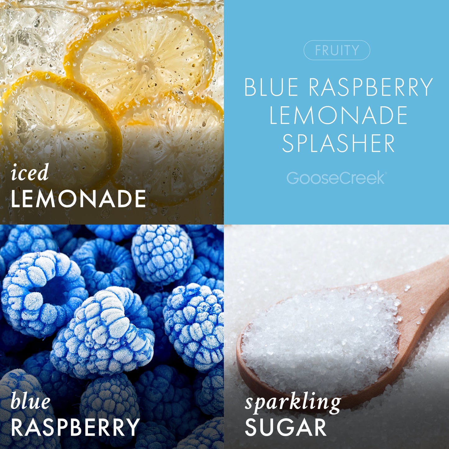 IHOP - Blue Raspberry Lemonade Splasher 3-Wick Candle