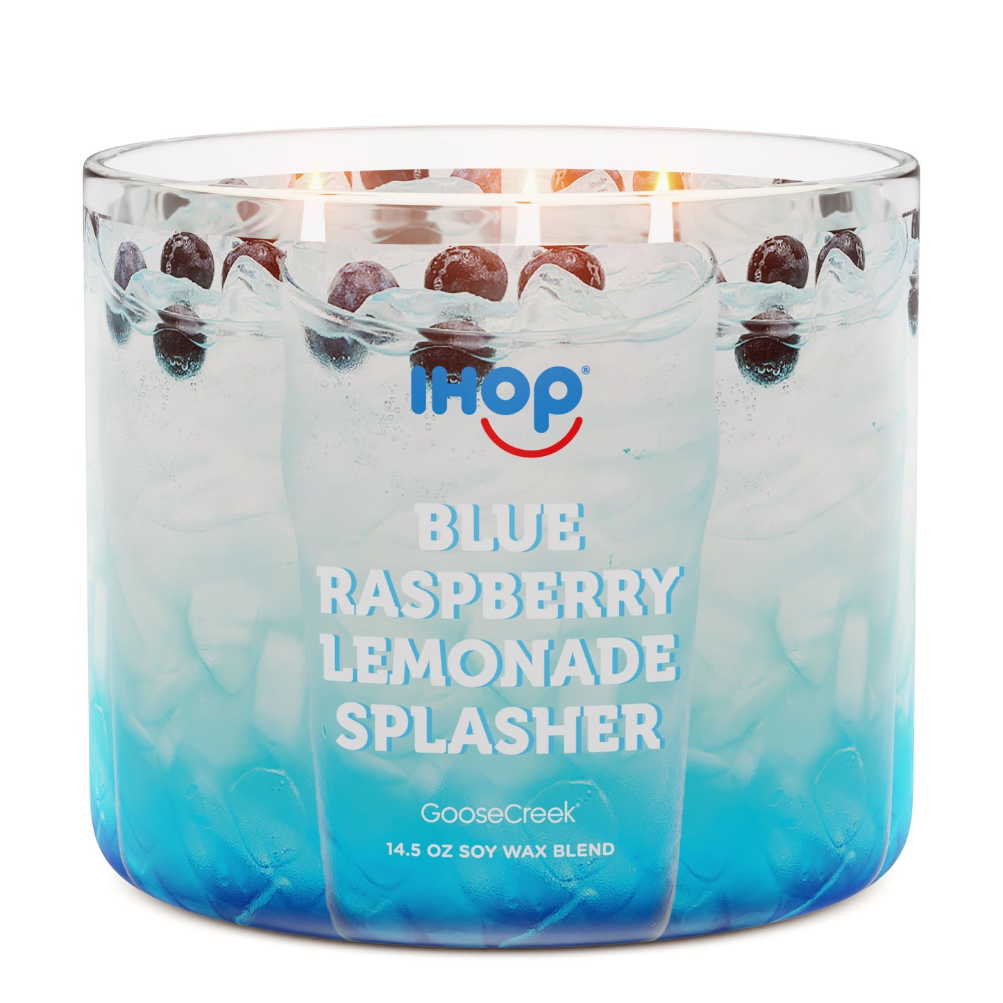 IHOP - Blue Raspberry Lemonade Splasher 3-Wick Candle