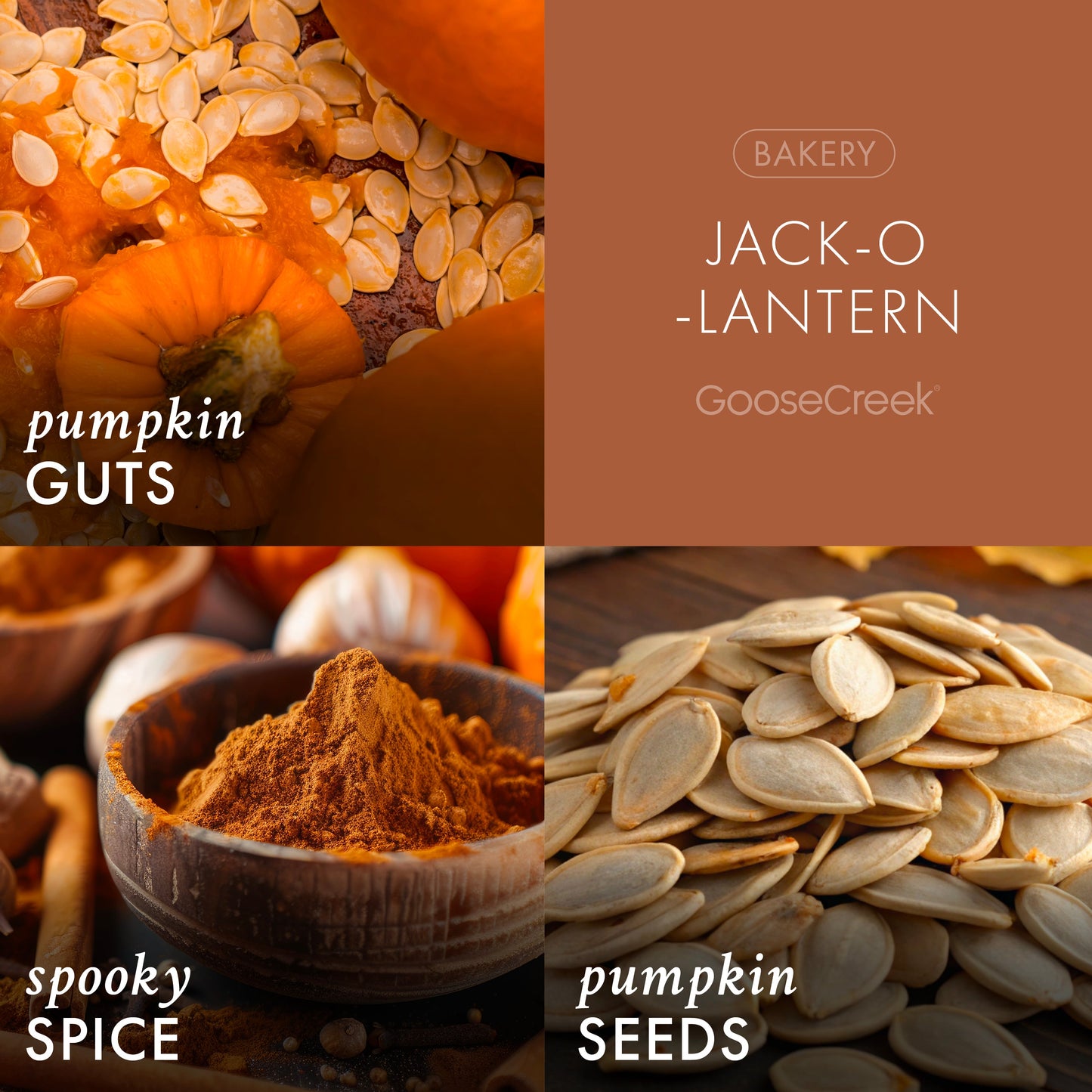 Jack-O-Lantern Large 3-Wick Candle