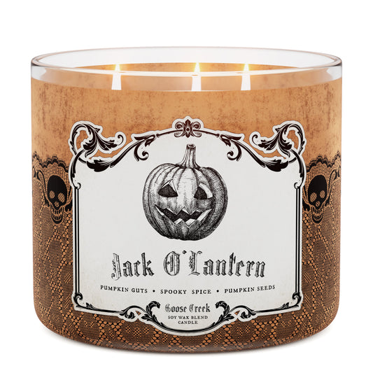 Jack-O-Lantern Large 3-Wick Candle