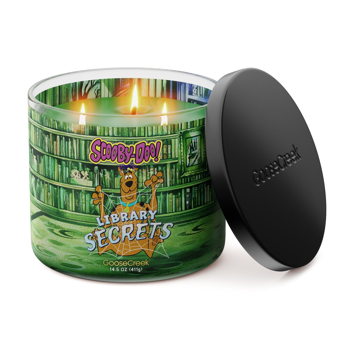 Library Secrets 3-Wick Scooby-Doo Candle