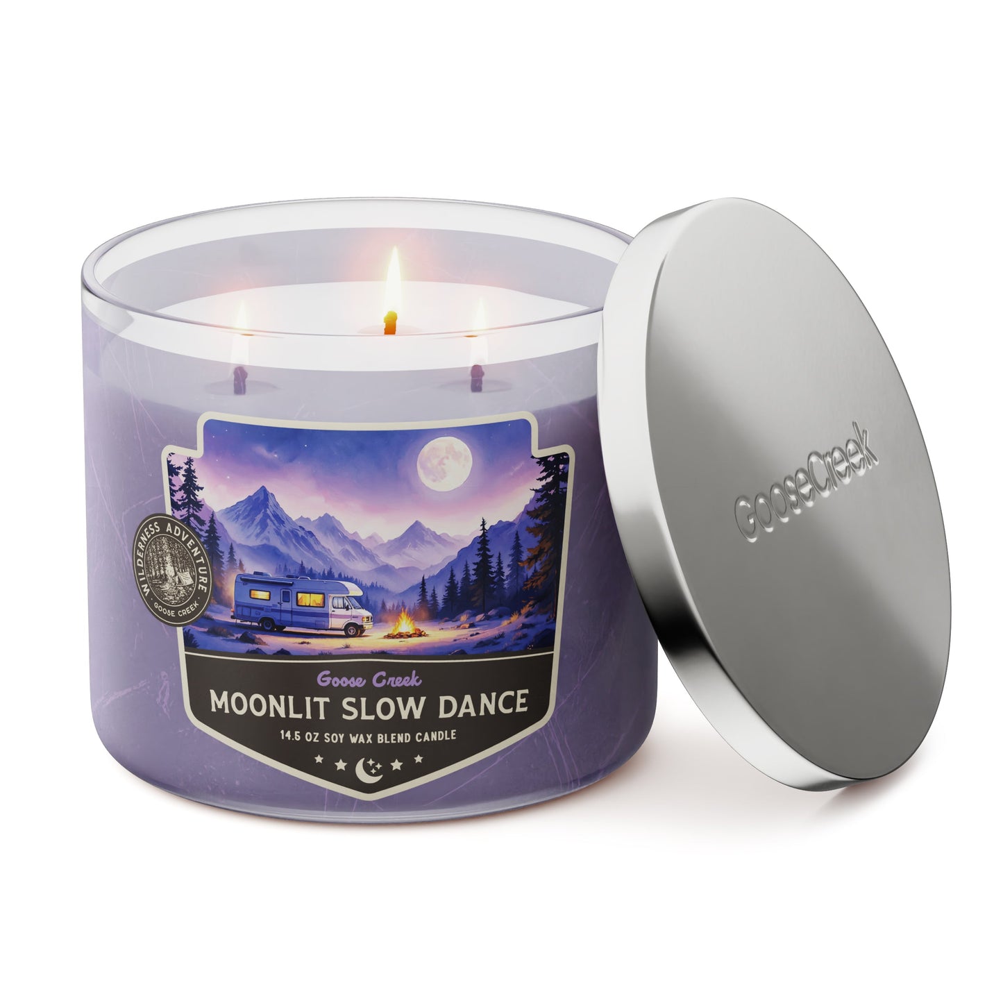 Moonlit Slow Dance 3-Wick Candle