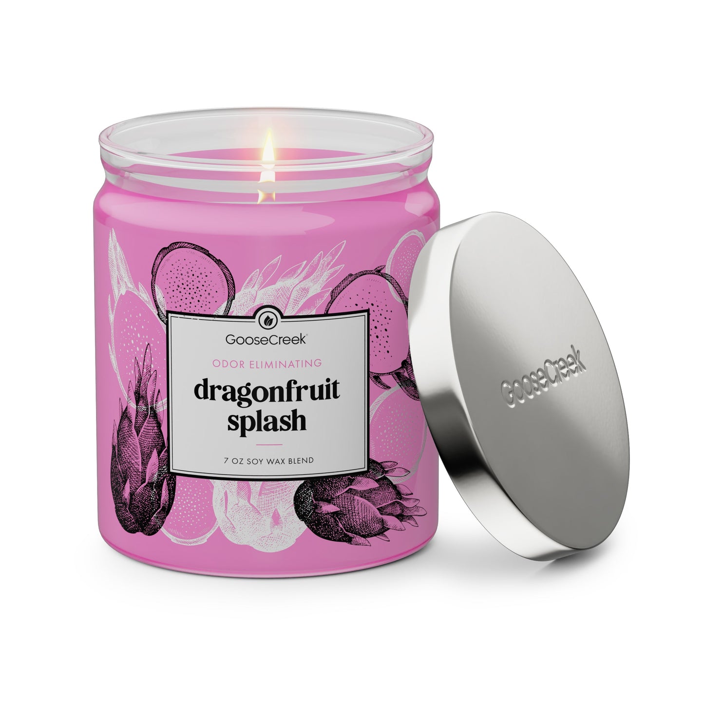 Odor Eliminating Dragonfruit Splash 7oz Single Wick Candle