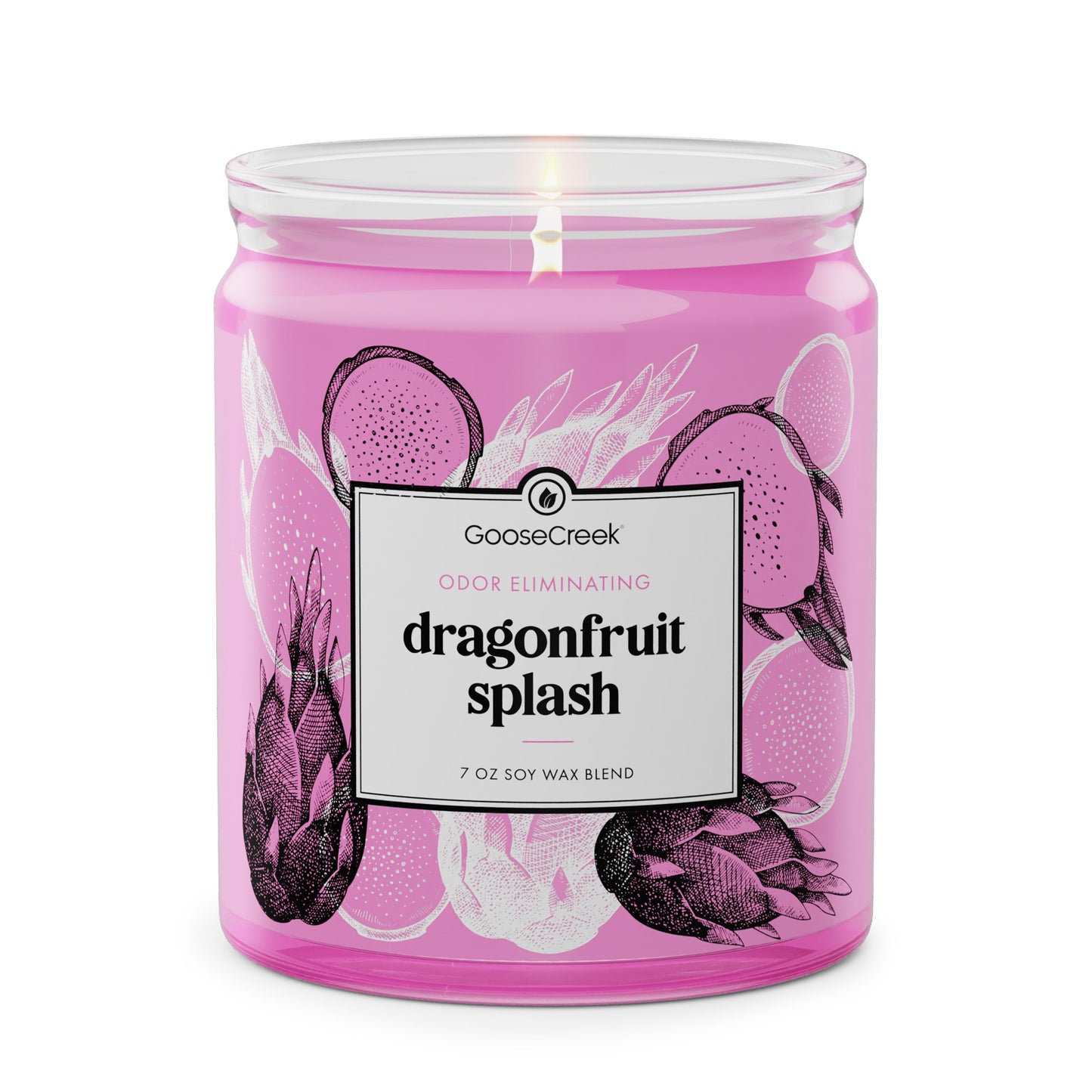 Odor Eliminating Dragonfruit Splash 7oz Single Wick Candle