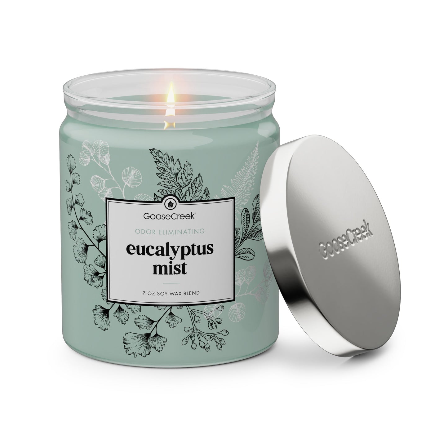 Odor Eliminating Eucalyptus Mist 7oz Single Wick Candle