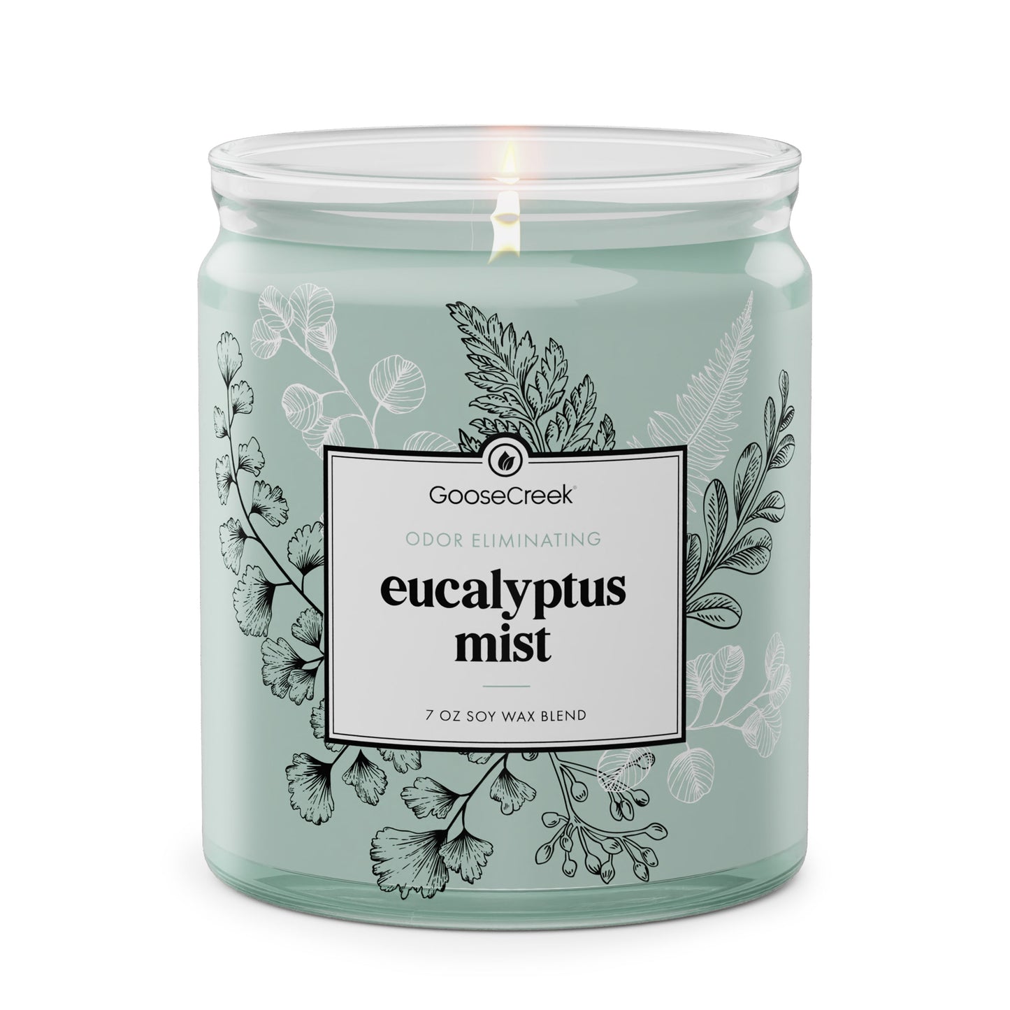 Odor Eliminating Eucalyptus Mist 7oz Single Wick Candle