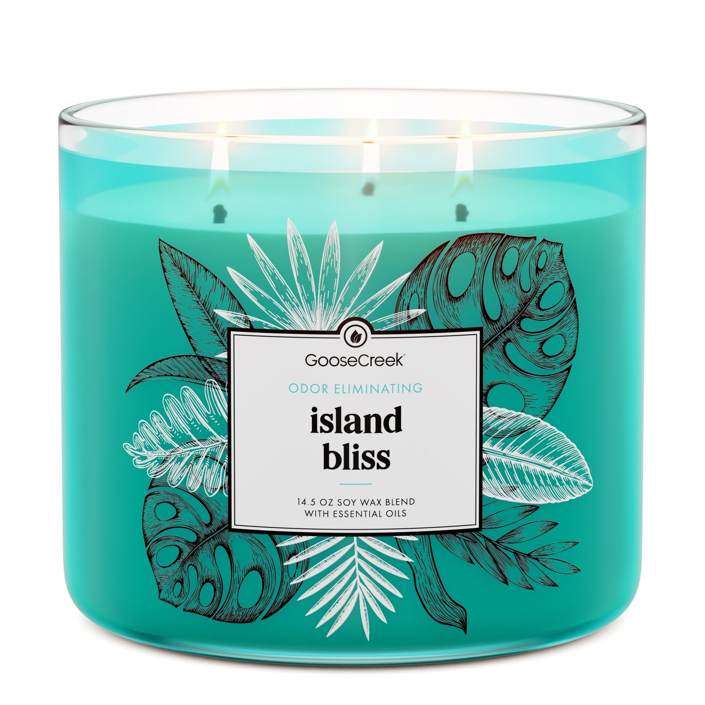 Odor Eliminating Island Bliss 3-Wick Candle