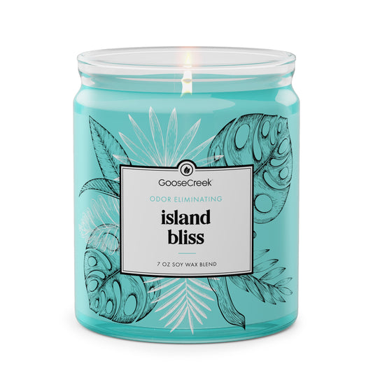 Odor Eliminating Island Bliss 7oz Single Wick Candle