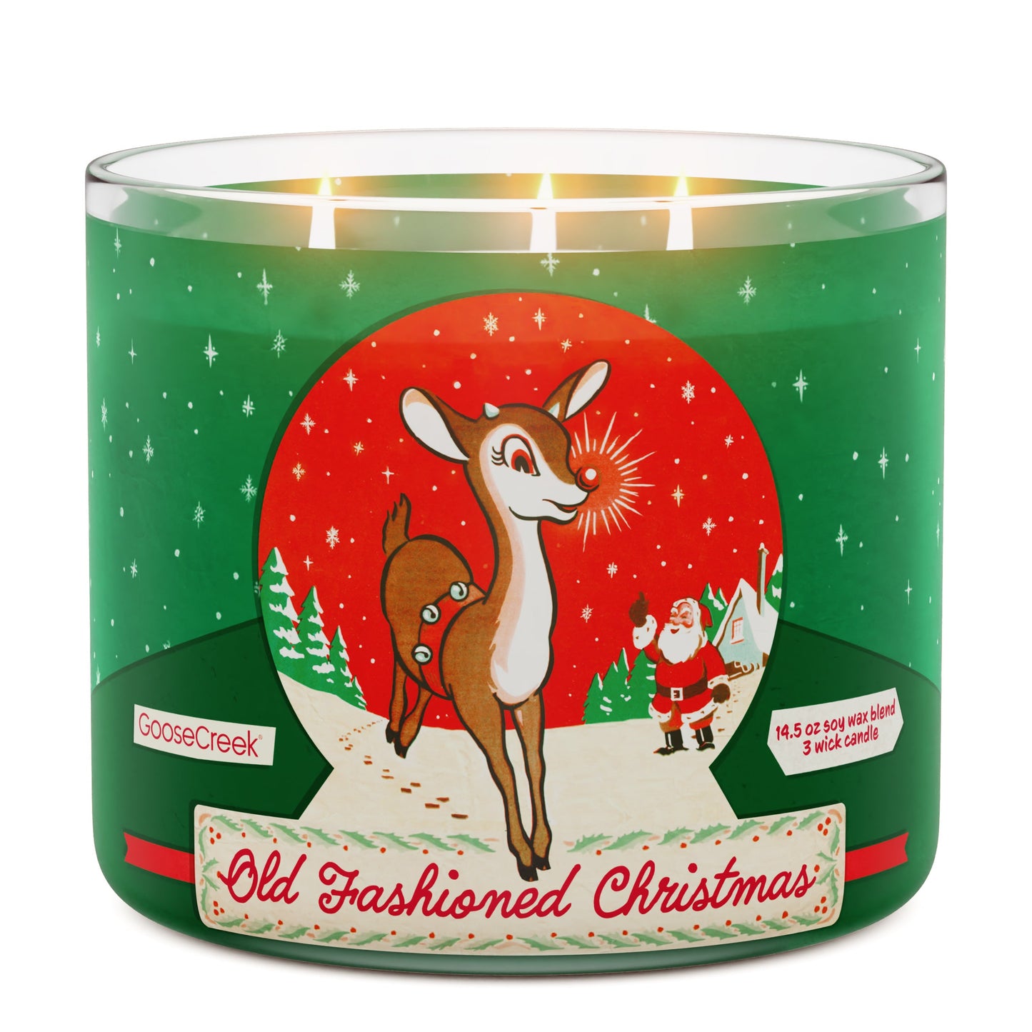 Old Fashioned Christmas 3-Wick Candle