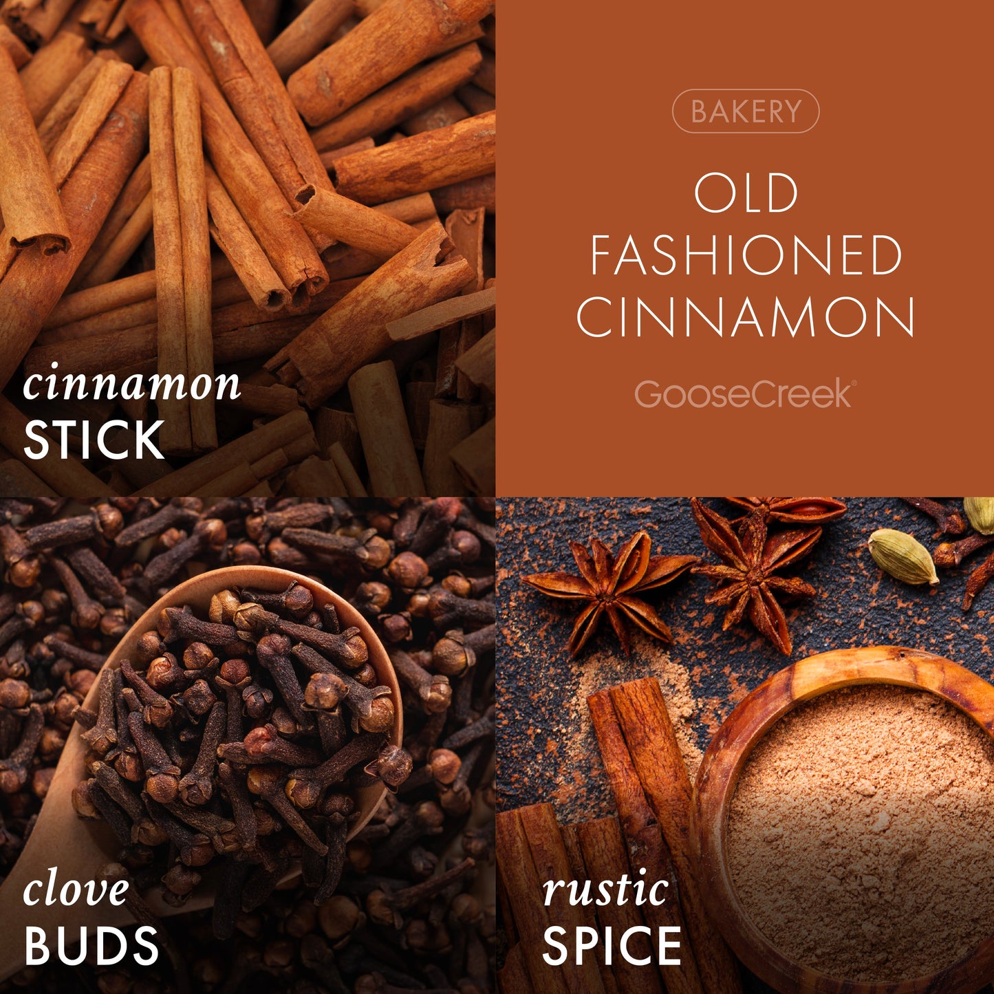 Old Fashioned Cinnamon 3-Wick Candle