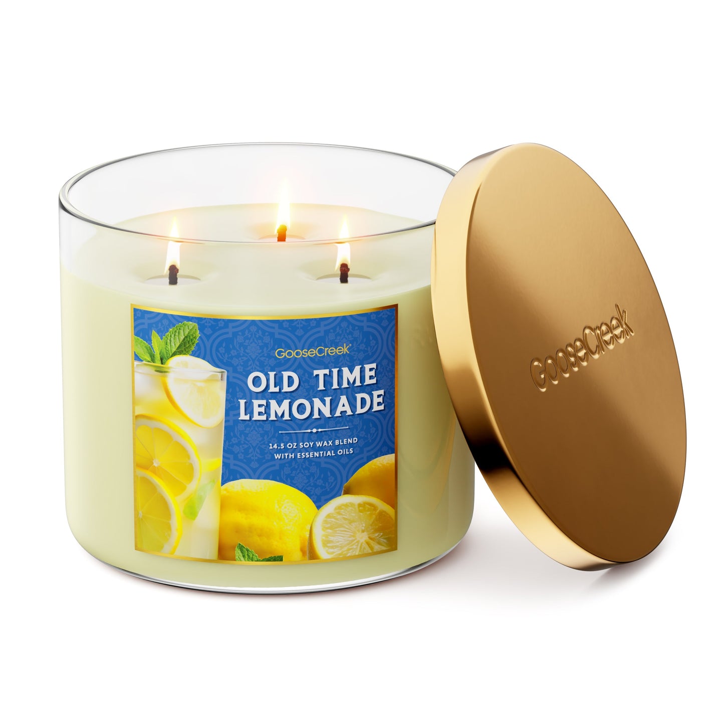 Old Time Lemonade 3 wick