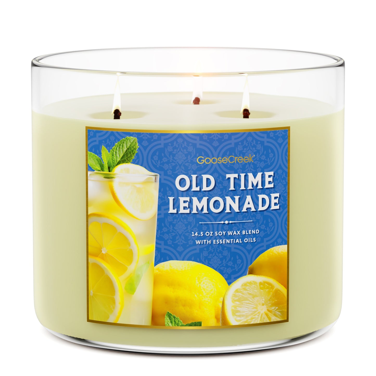 Old Time Lemonade 3 wick