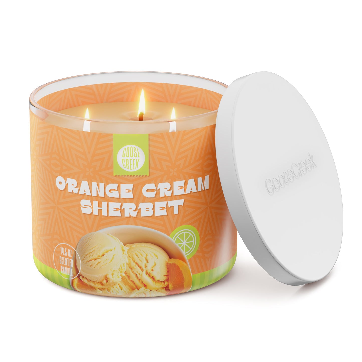 Orange Cream Sherbet 3-Wick Candle