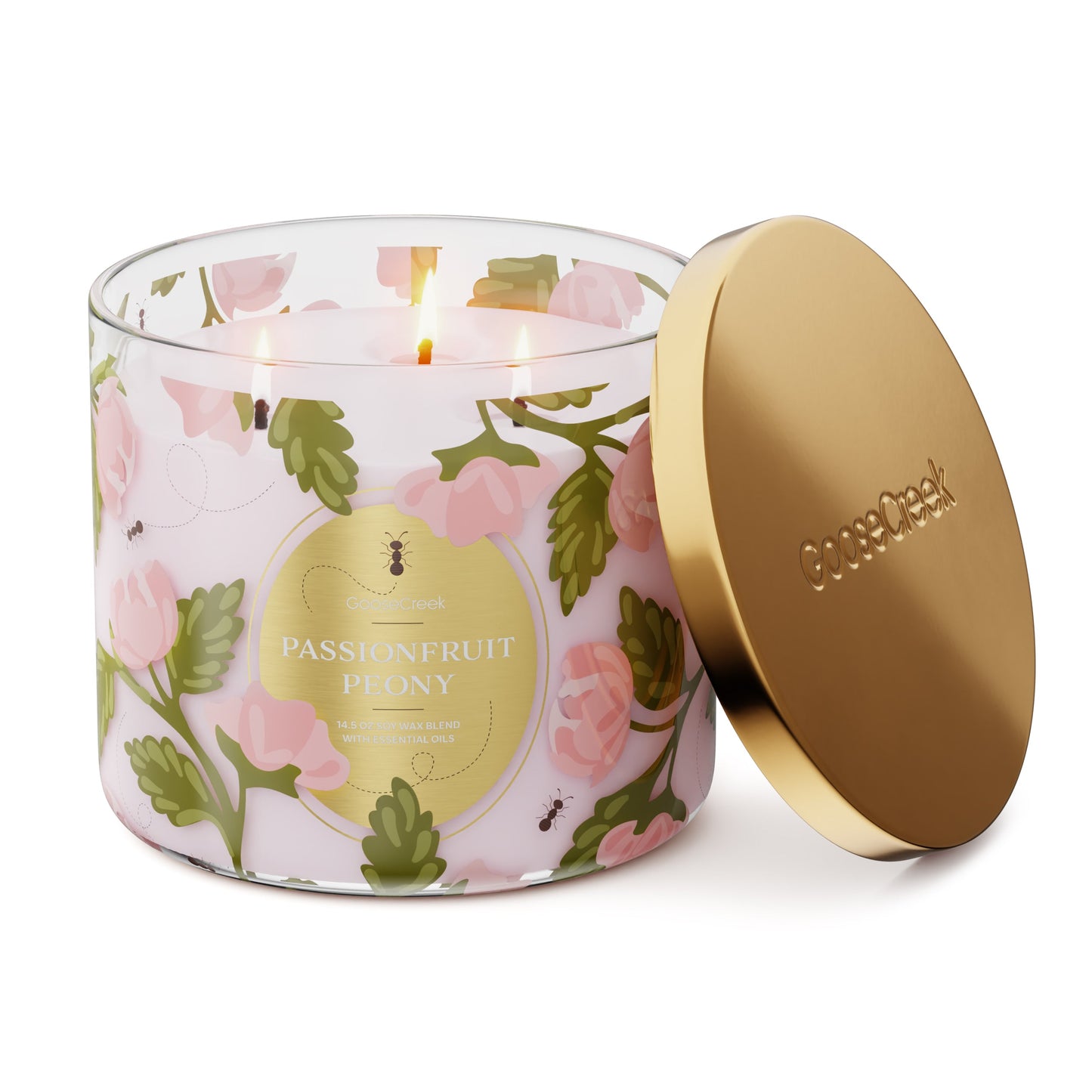 Passionfruit Peony 3-Wick Candle