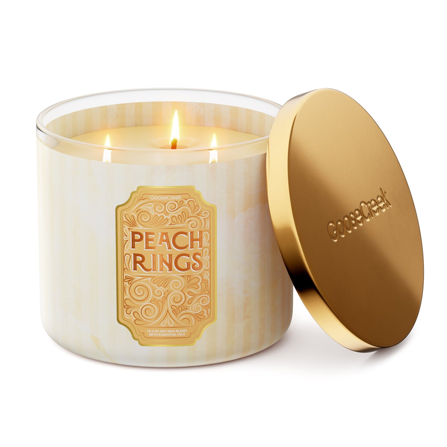 Peach Rings 3-Wick Candle