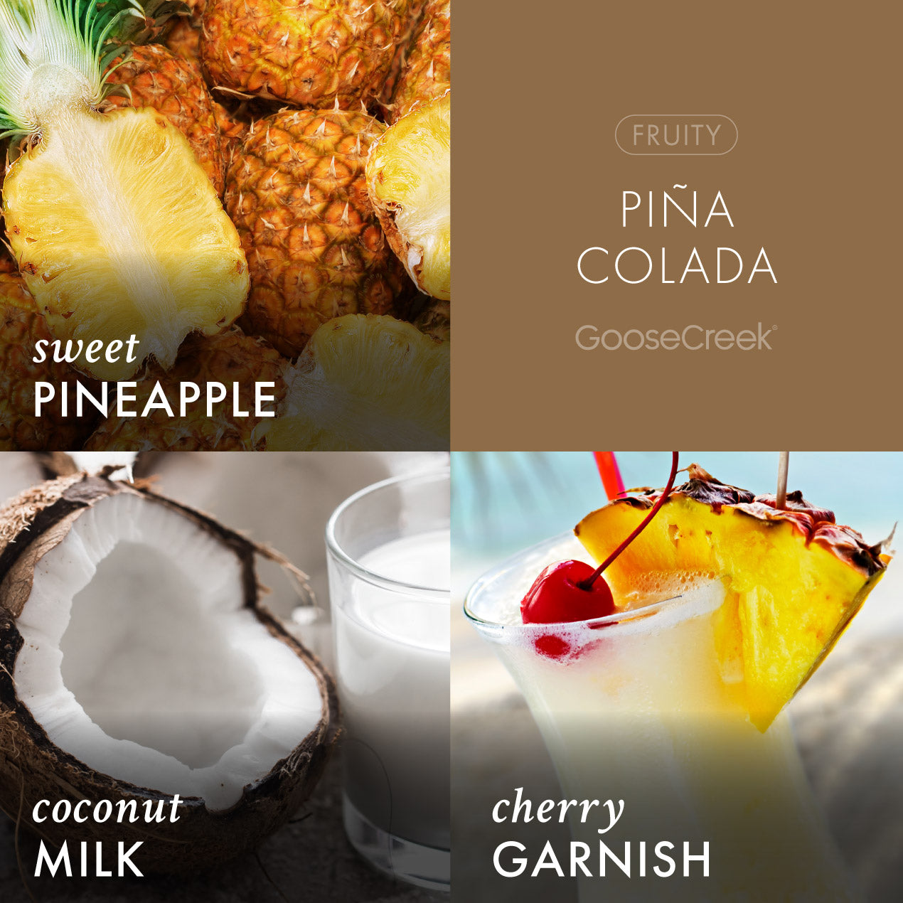Pina Colada 3-Wick Candle
