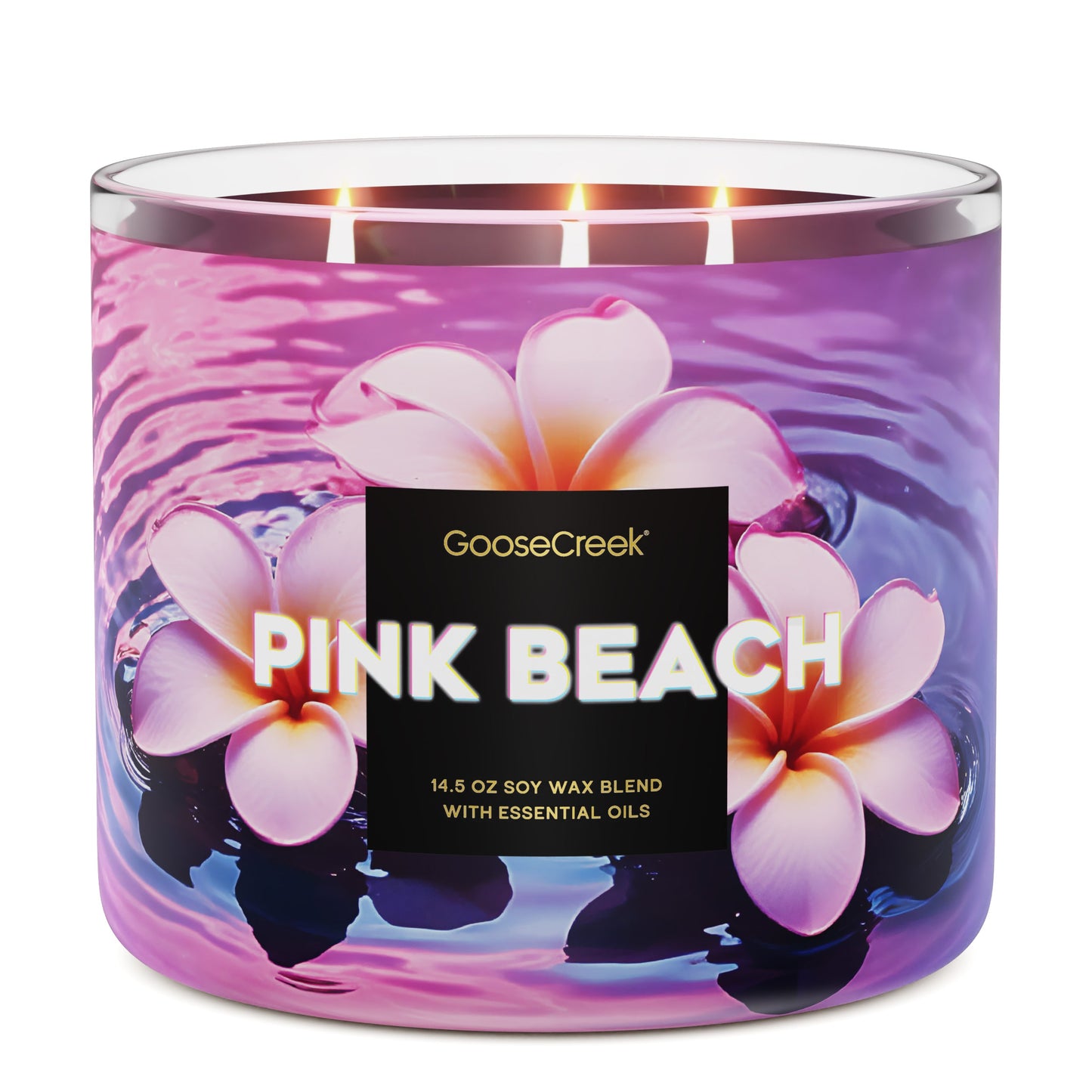 Pink Beach 3-Wick Candle
