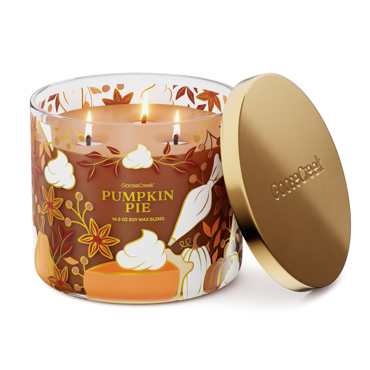 Pumpkin Pie 3-Wick Candle