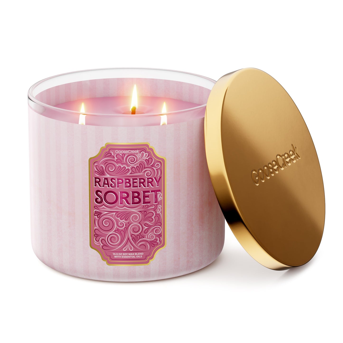 Raspberry Sorbet 3-Wick Candle