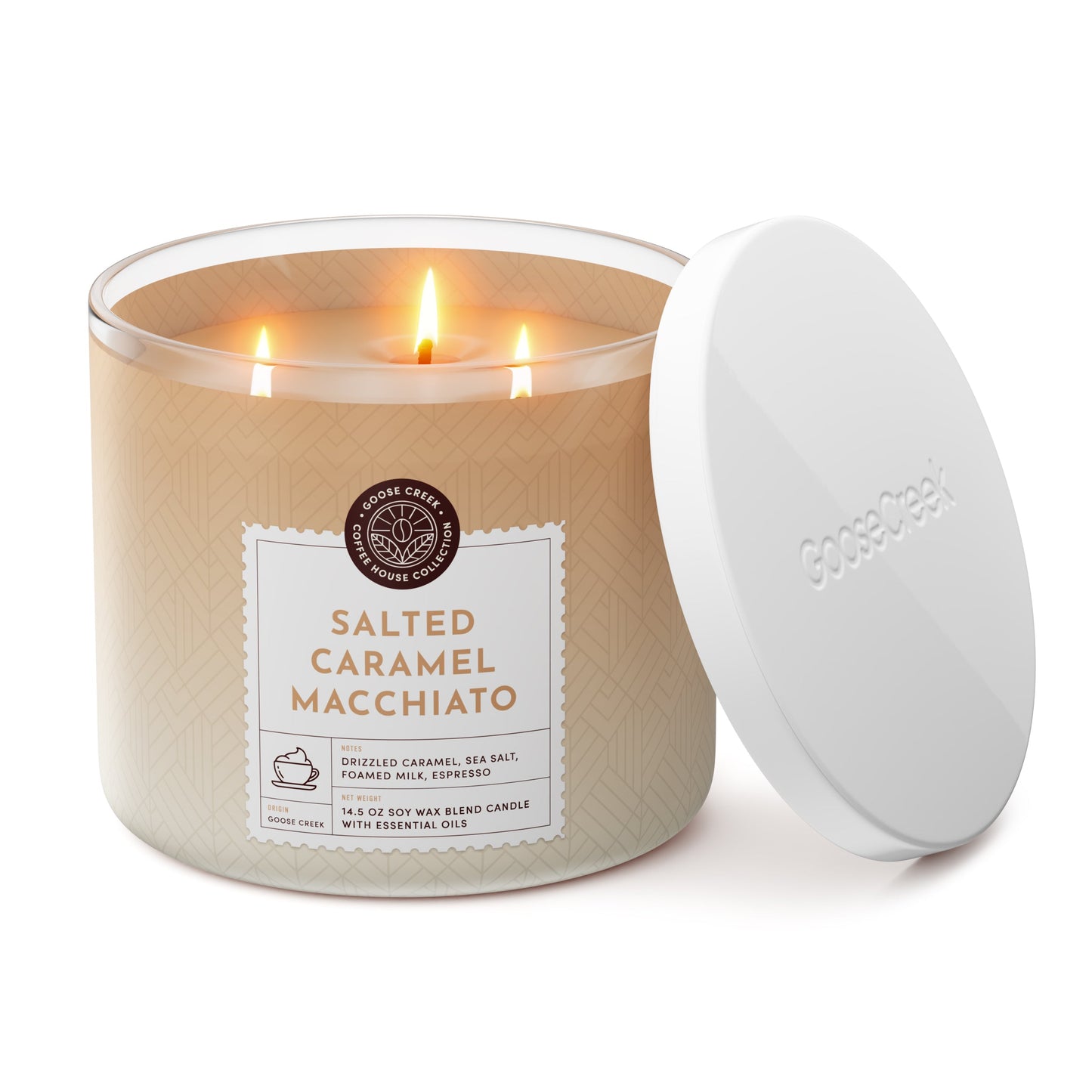 Salted Caramel Macchiato 3-Wick Candle