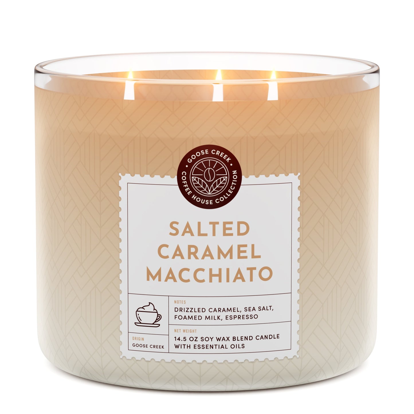 Salted Caramel Macchiato 3-Wick Candle