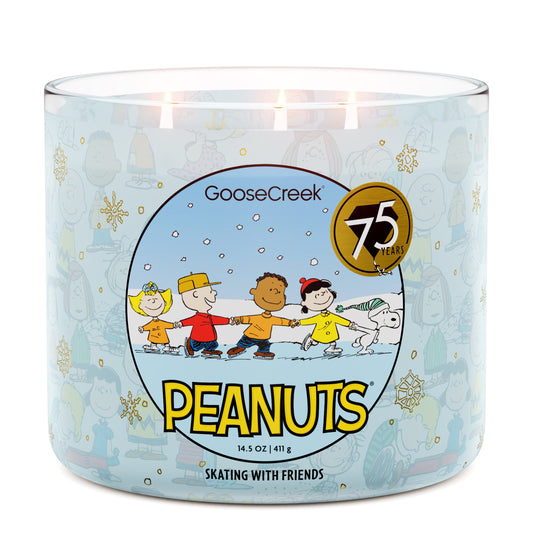 Skating With Friends 3-Wick Peanuts Candle