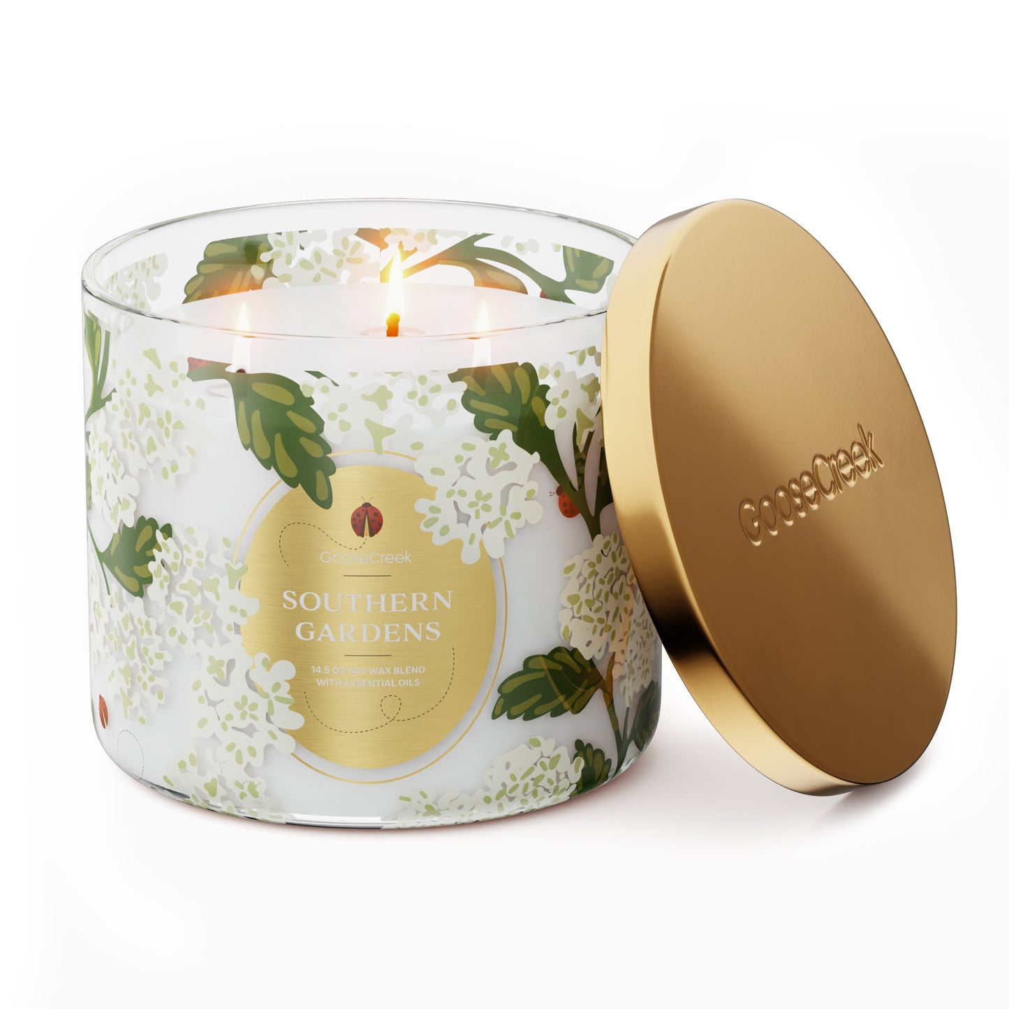 Southern Gardens 3-Wick Candle