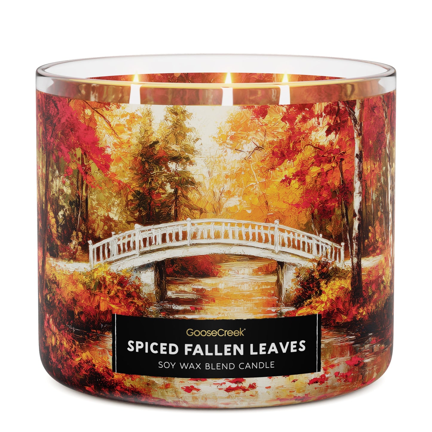 Spiced Fallen Leaves 3-Wick Candle