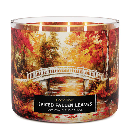 Spiced Fallen Leaves 3-Wick Candle