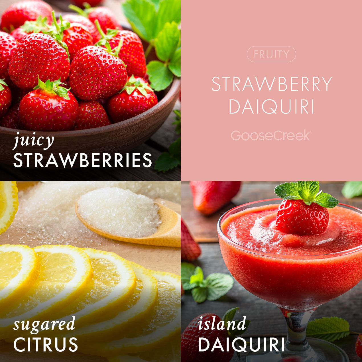 Strawberry Daiquiri 3-Wick Candle