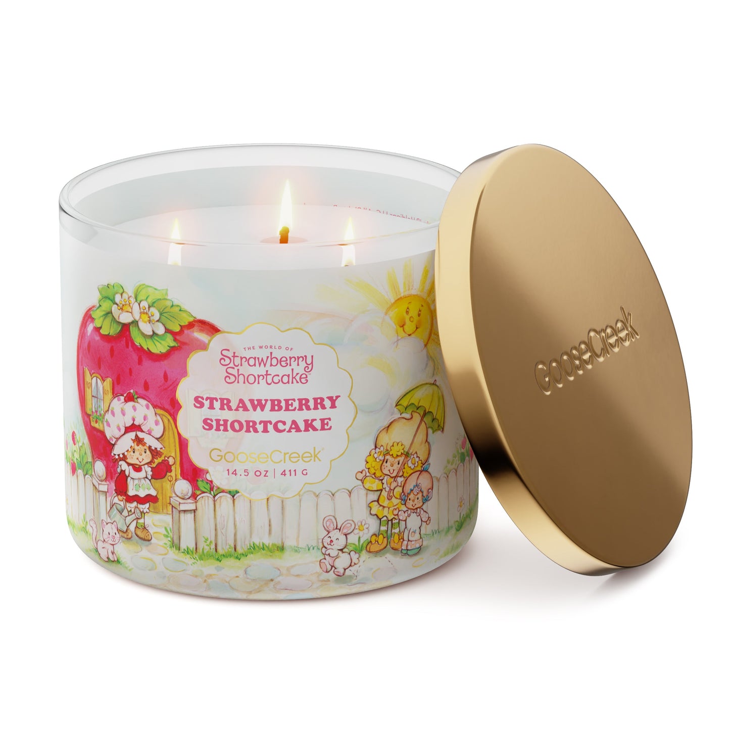 Strawberry Shortcake 3-Wick Candle