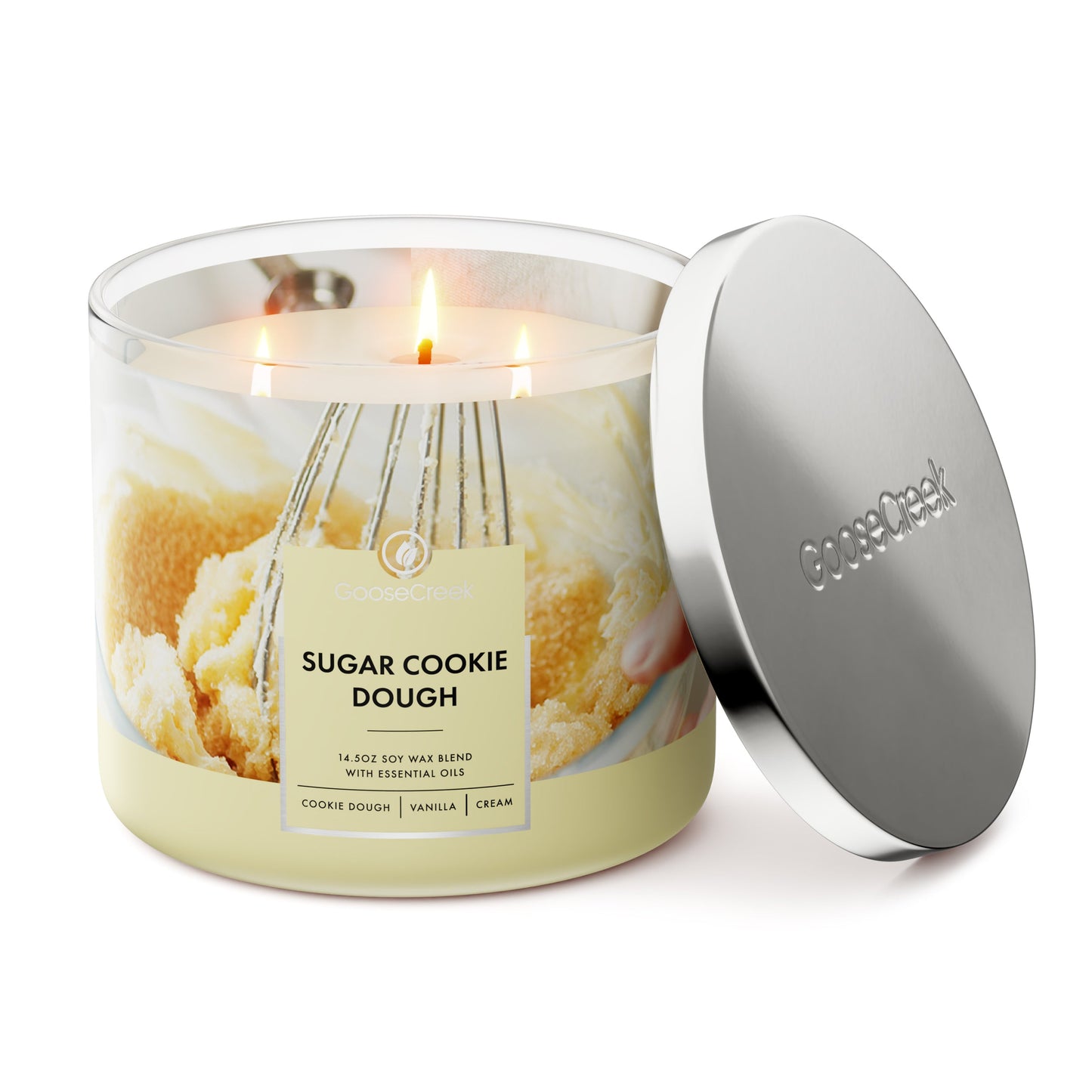 Sugar Cookie Dough 3-Wick Candle