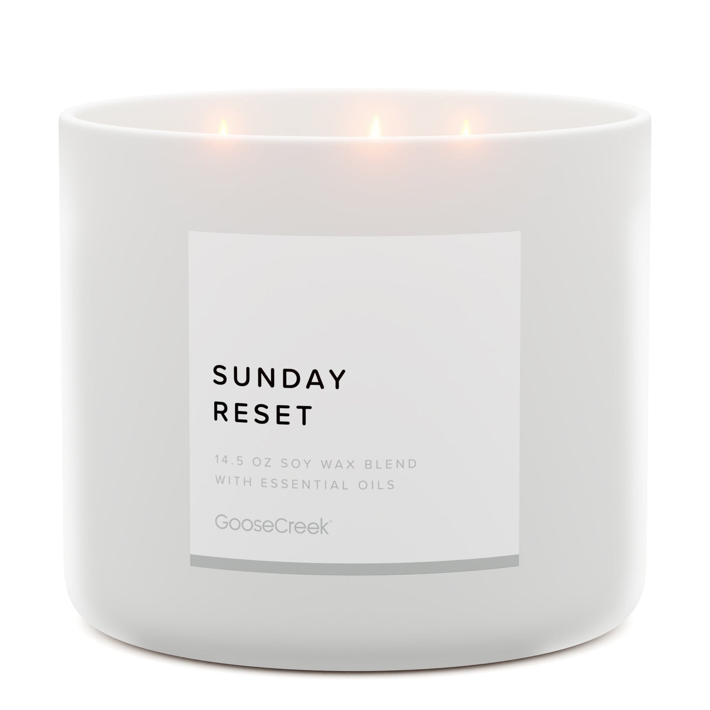 Sunday Reset 3-Wick Candle