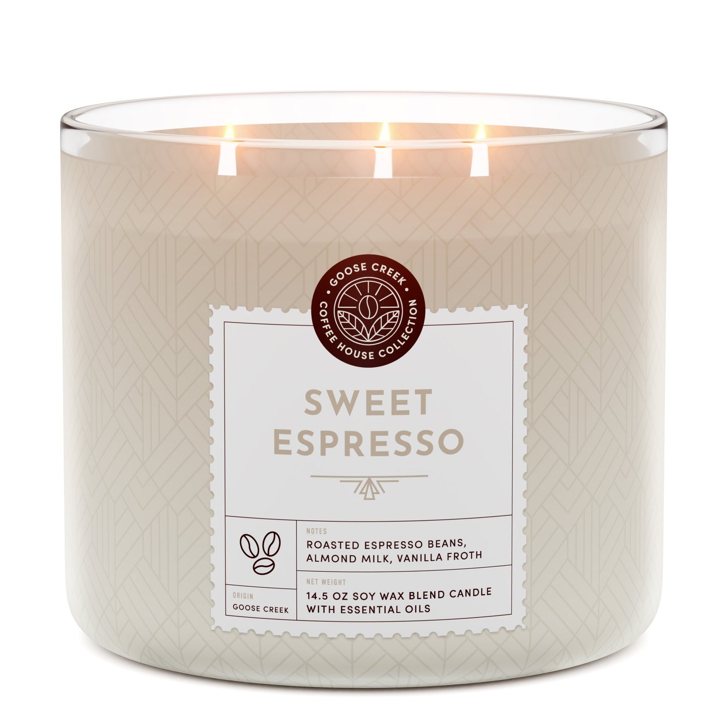 Sweet Espresso 3-Wick Candle