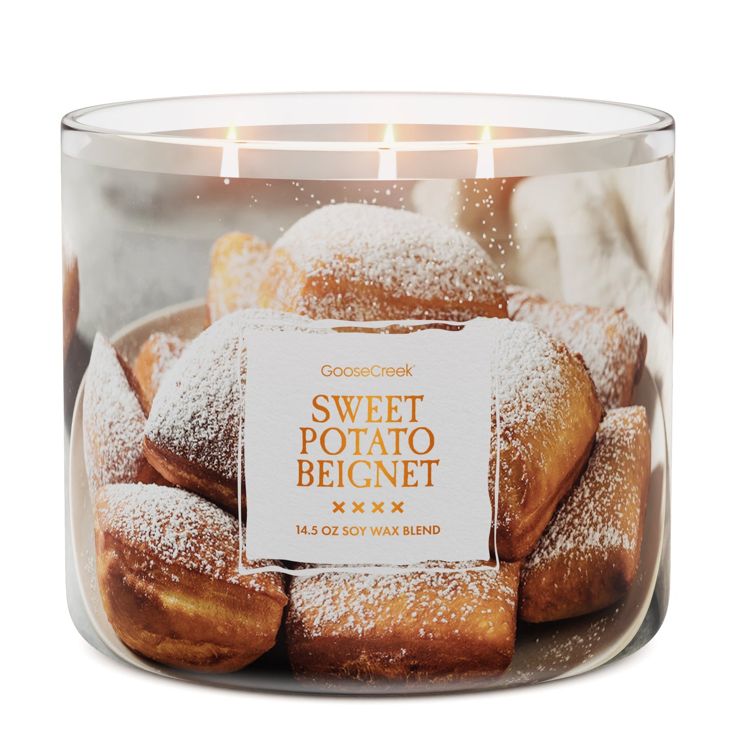 Sweet Potato Beignet 3-Wick Candle