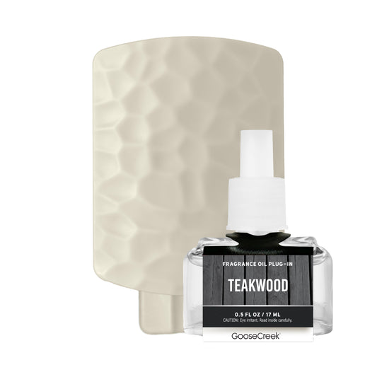 Teakwood Plug-In & Refill Bundle