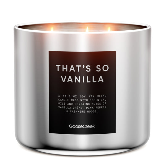 That's So Vanilla 3-Wick Candle