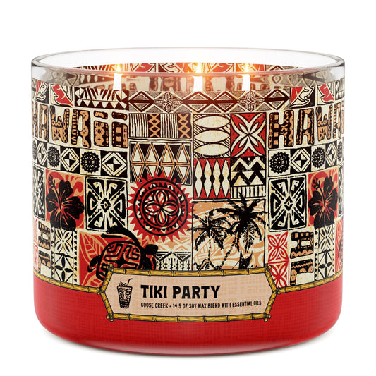 Tiki Party 3-Wick Candle