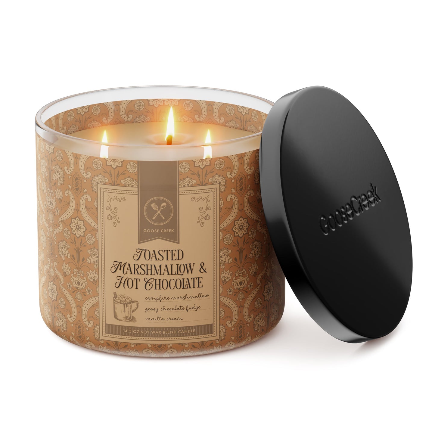 Toasted Marshmallow & Hot Chocolate 3-Wick Candle