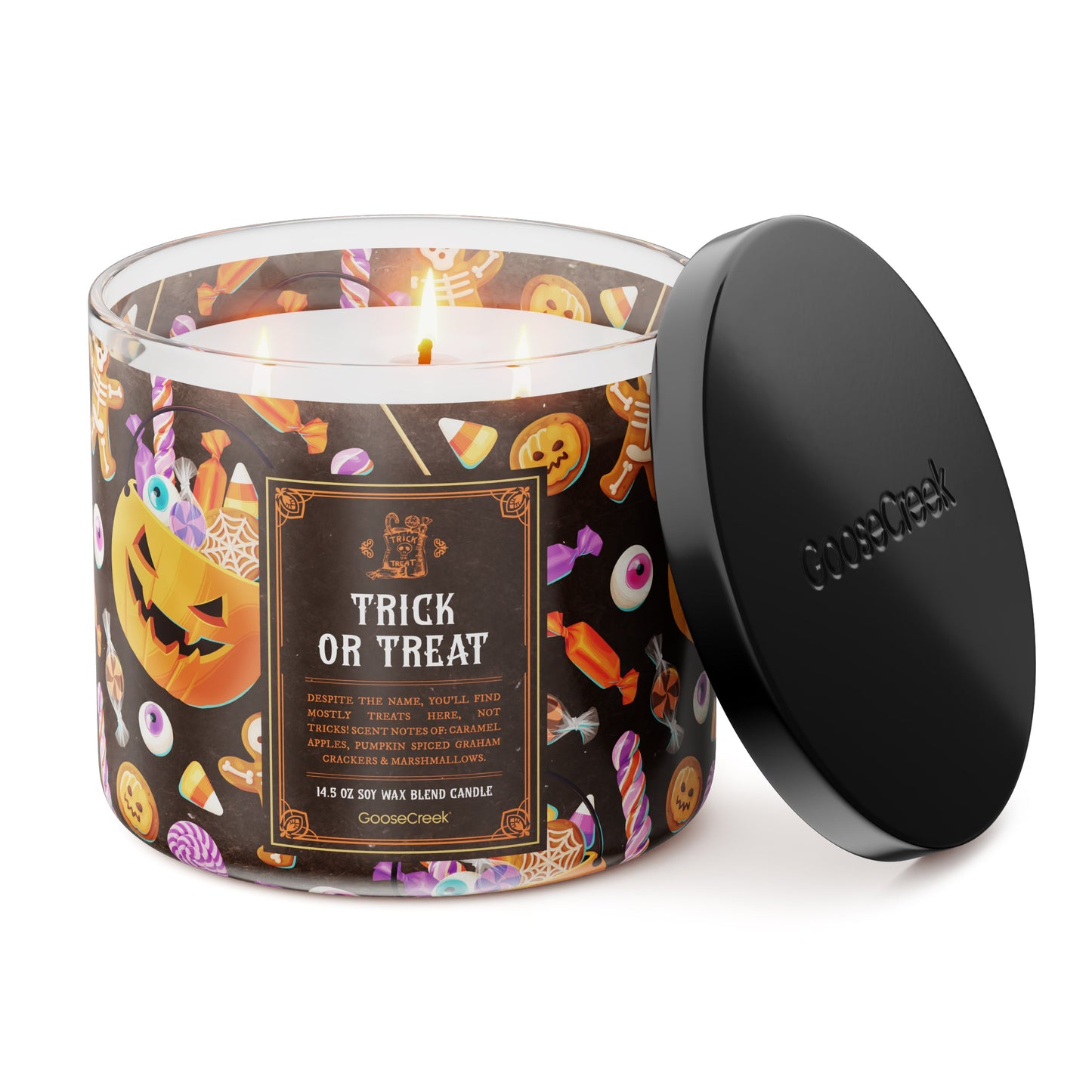 Trick Or Treat 3-Wick Candle