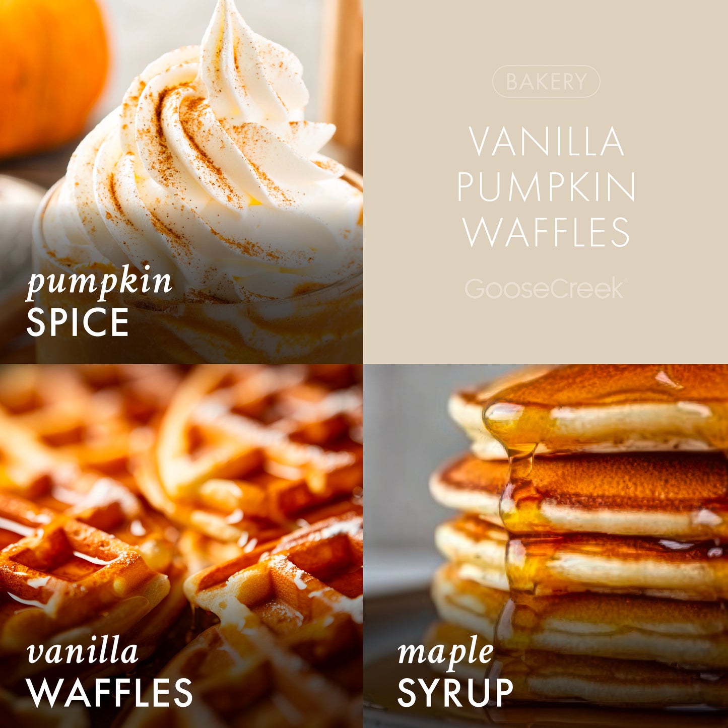 Vanilla Pumpkin Waffle 3-Wick Candle