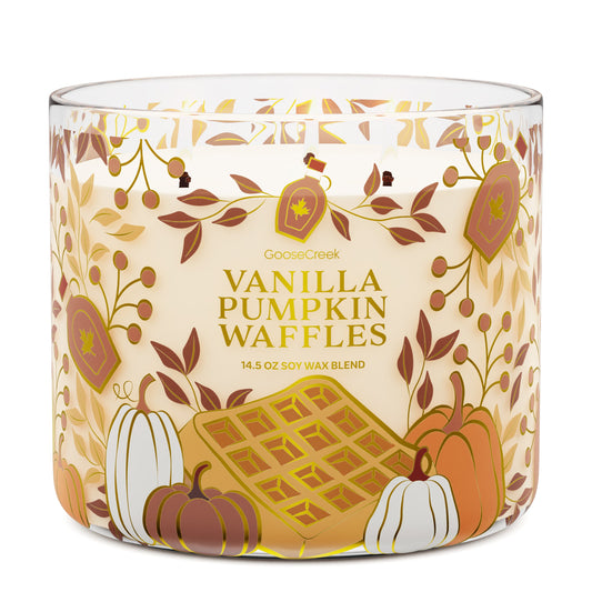 Vanilla Pumpkin Waffle 3-Wick Candle
