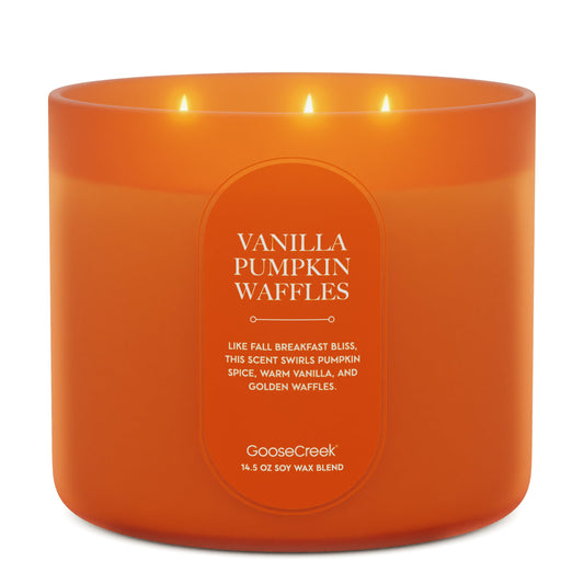 Vanilla Pumpkin Waffles 3-Wick Candle