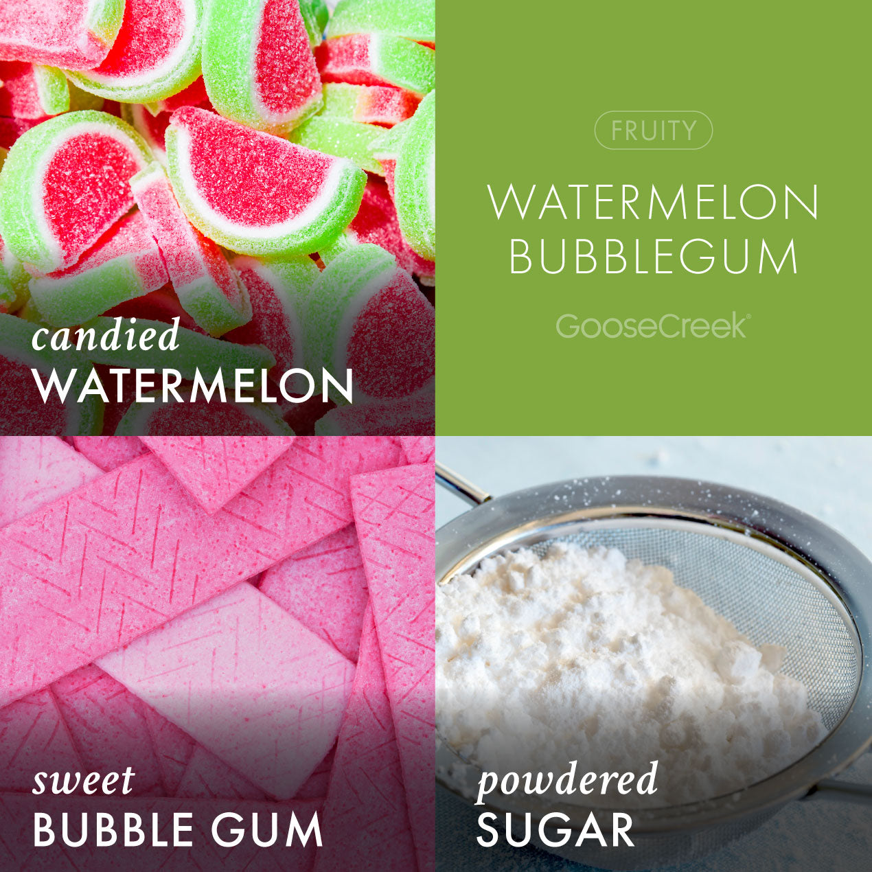 Watermelon Bubble Gum 3-Wick Candle
